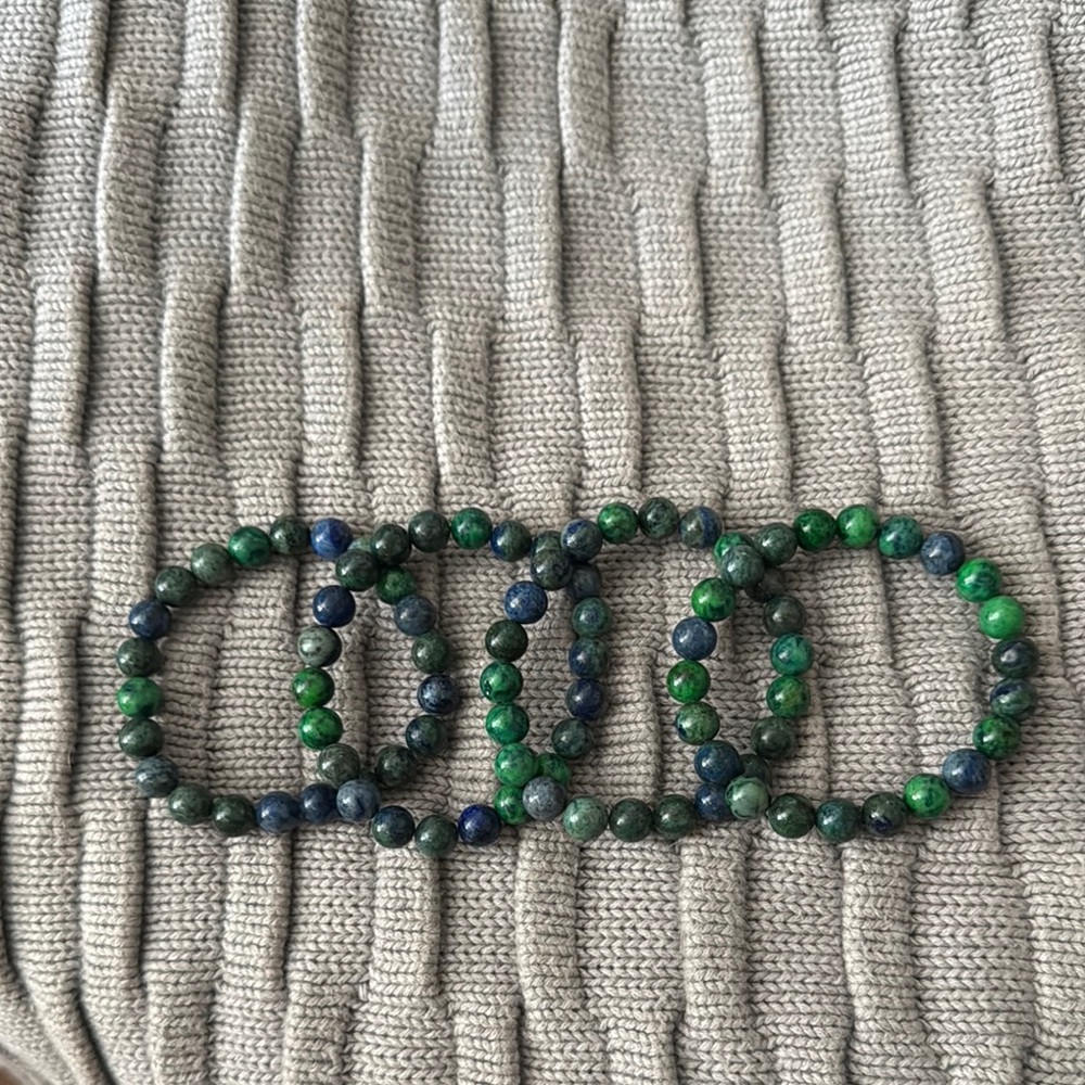 Azurite Gemstone Bracelets